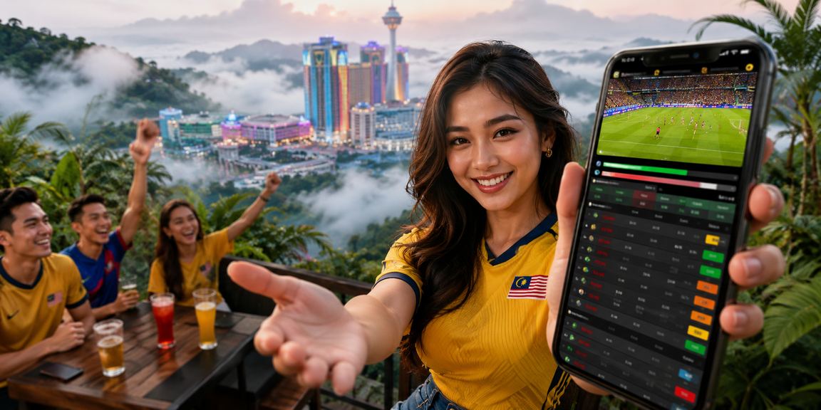 Pengalaman pertaruhan sukan digital di kawasan peranginan Genting Highlands Malaysia